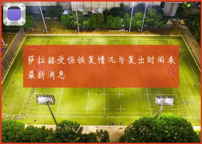 萨拉赫受伤恢复情况与复出时间表最新消息