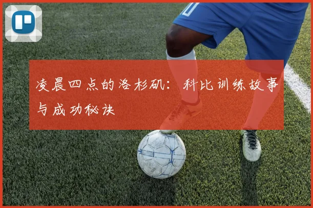 凌晨四点的洛杉矶：科比训练故事与成功秘诀