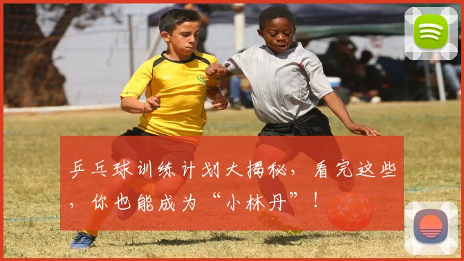 乒乓球训练计划大揭秘,看完这些,你也能成为“小林丹”!